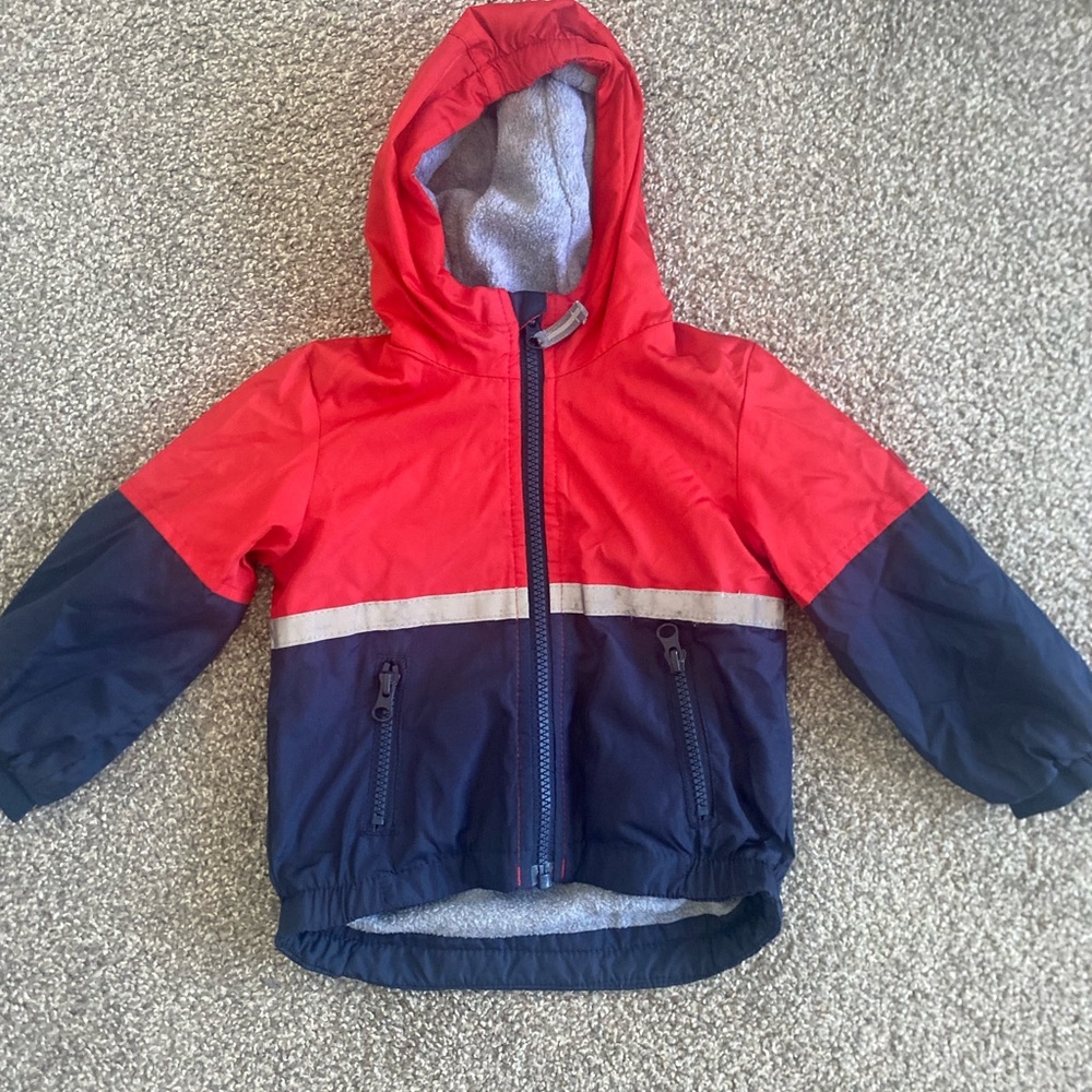OshKosh Baby Toddler Light Spring Raincoat Jacket‎ Coat Size 18M